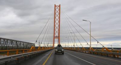 О перекрытии моста в Сургуте