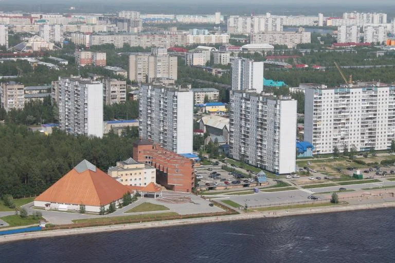 Уровень воды в реке Обь