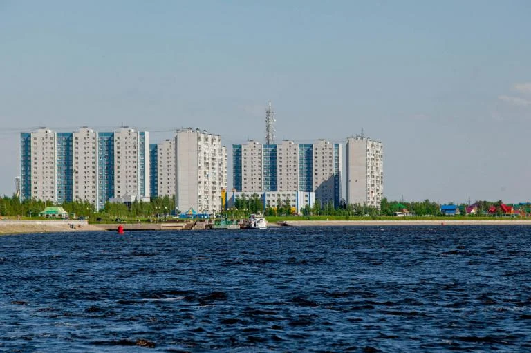 Уровень воды в реке Обь