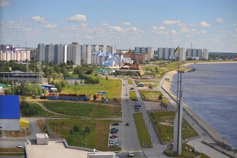 Уровень воды в реке Обь  
