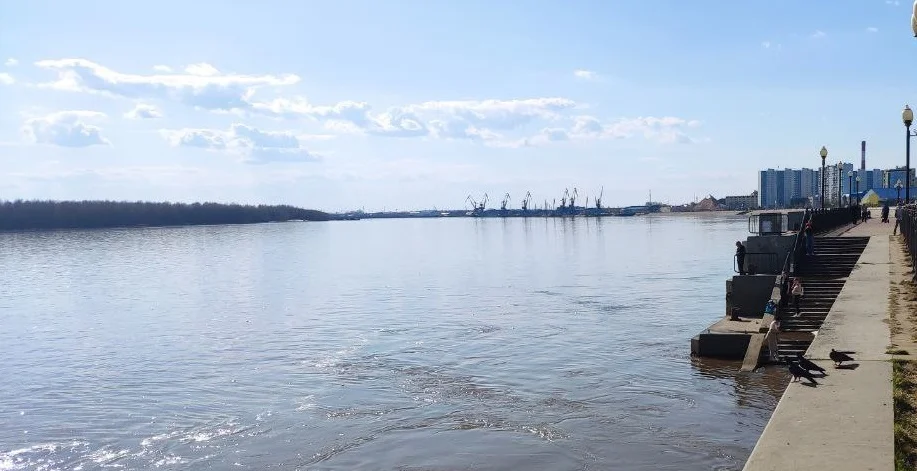 Уровень воды в реке Оби на 1 июня