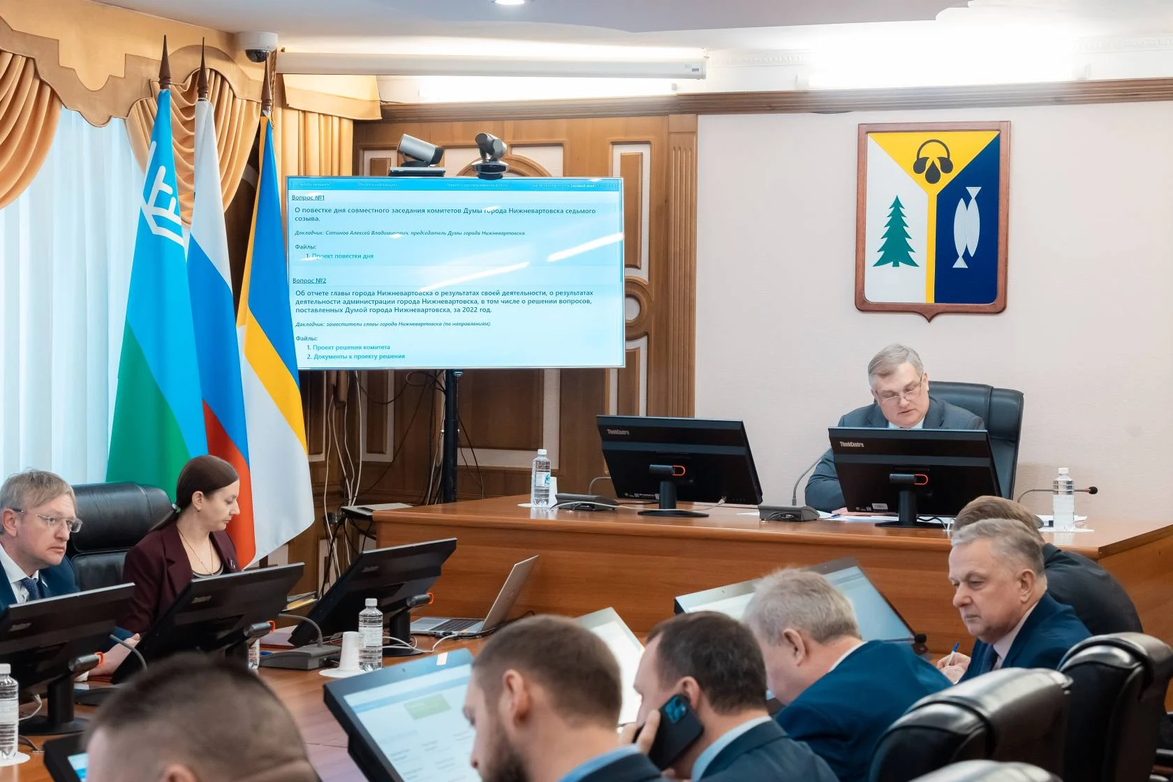 Думские вести: Состоялось первое заседание профильных комитетов Думы города в 2023 году