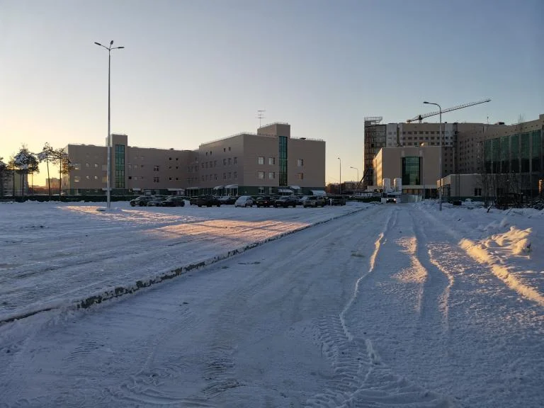 Для спецтехники открыта новая дорога к госпиталю/ФОТО/