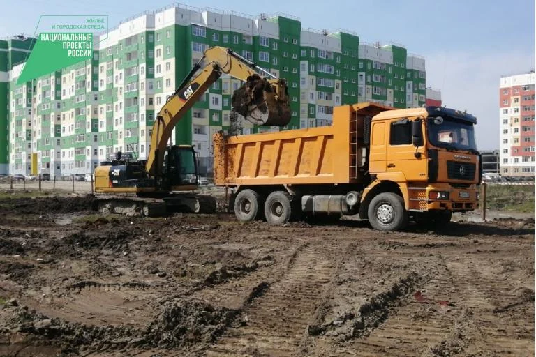Дорога для новых микрорайонов города