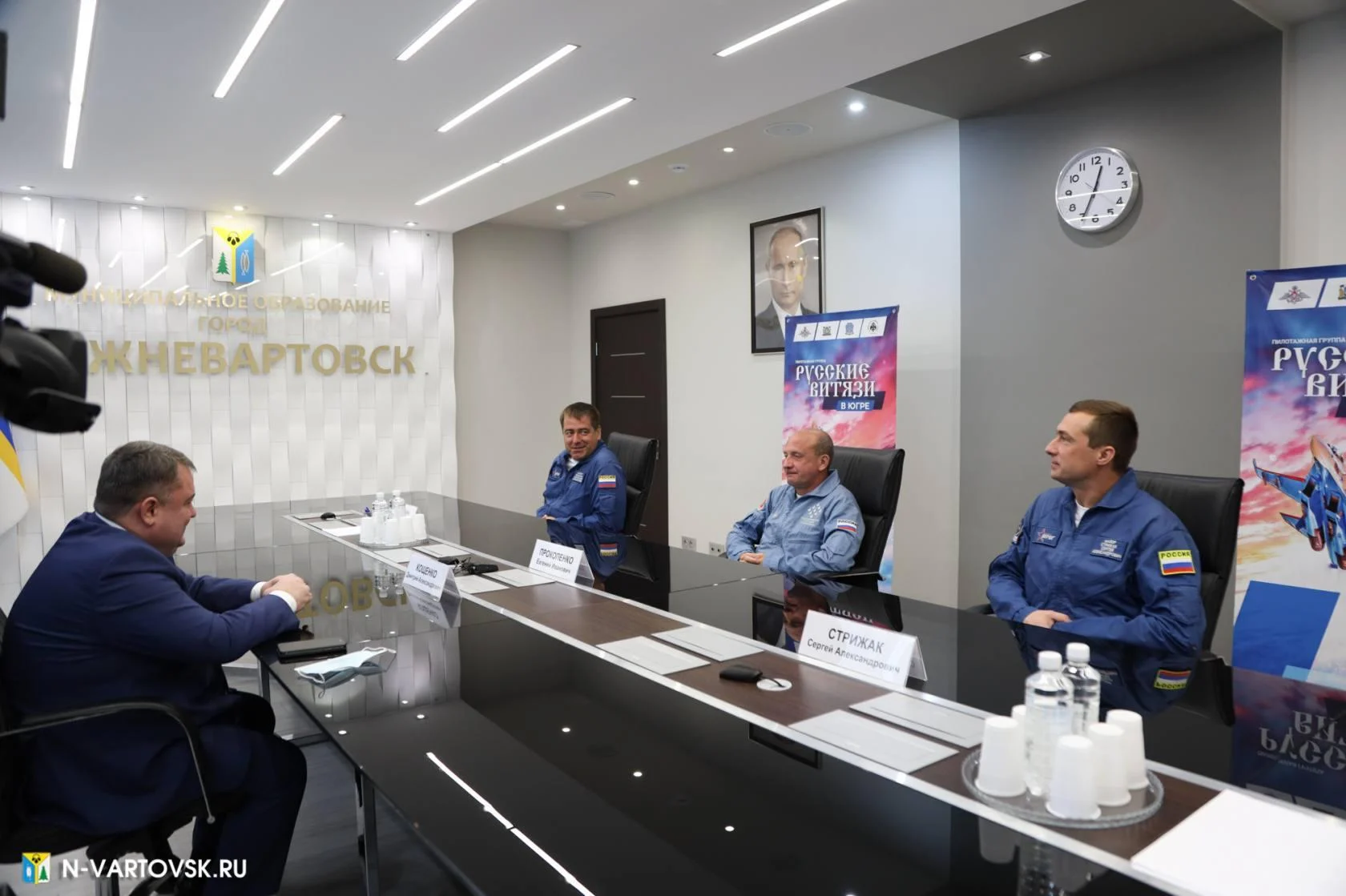 «Русские Витязи» прибыли в Нижневартовск /ФОТО/