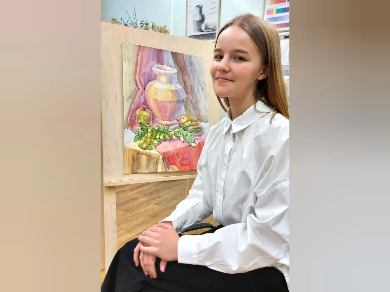 Новости культуры: Выставка «Я рисую мир»