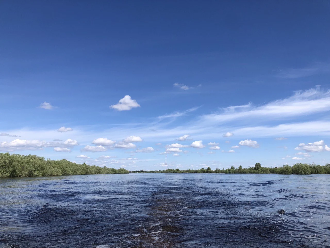 Уровень воды в Оби на 10 июня
