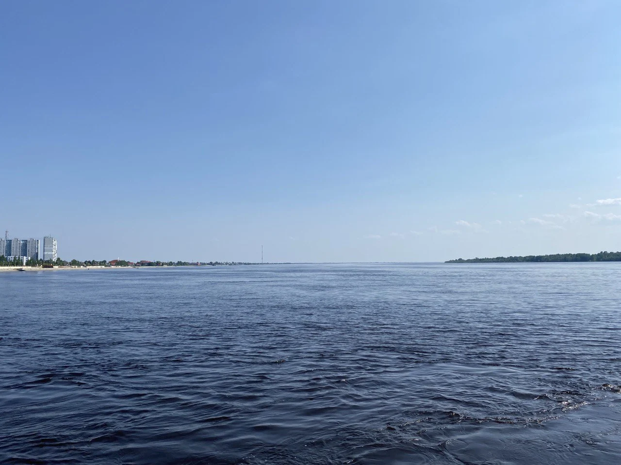 Уровень воды в Оби на 21 июня