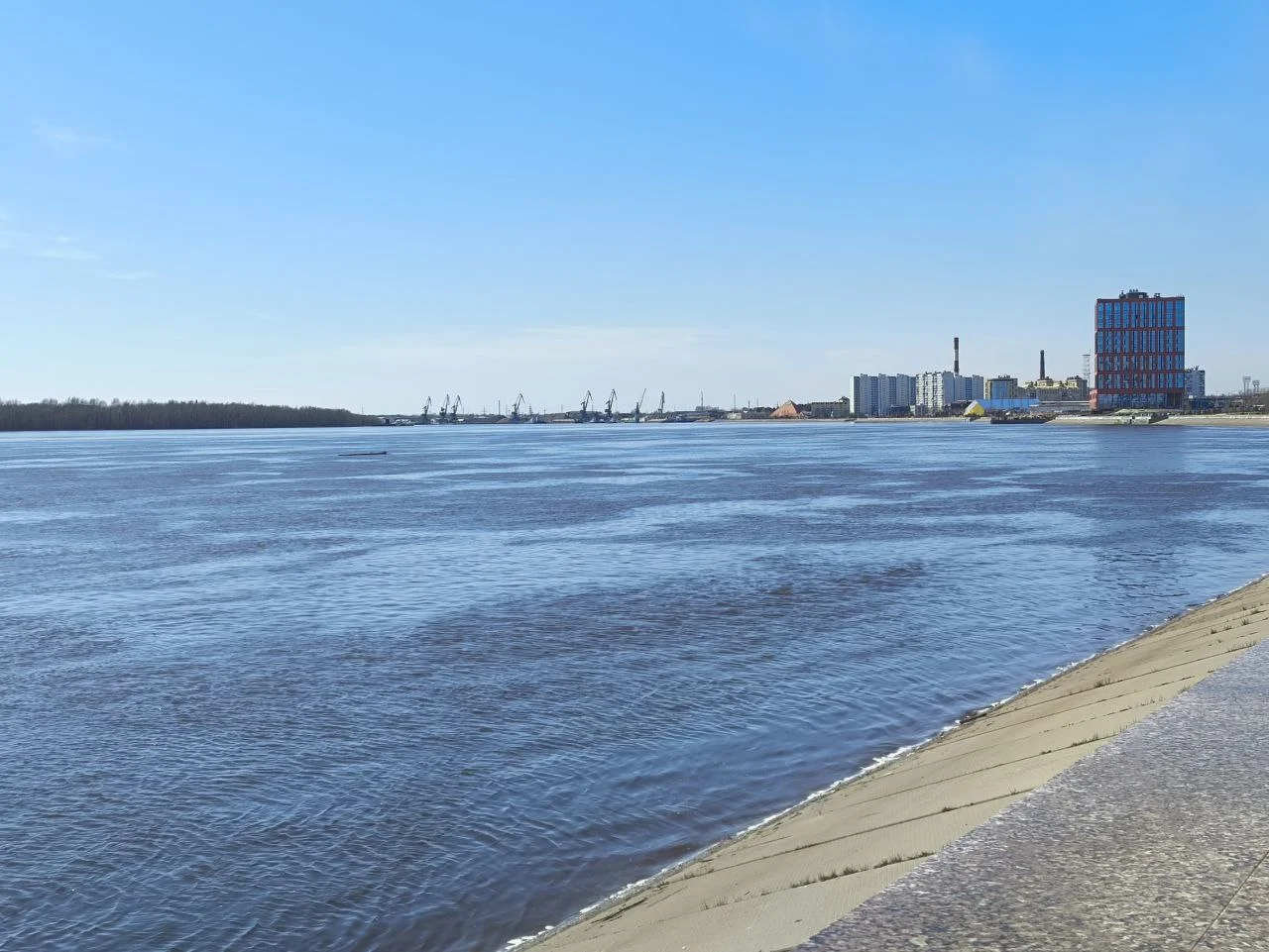 Половодье: Уровень воды в Оби на 23 мая