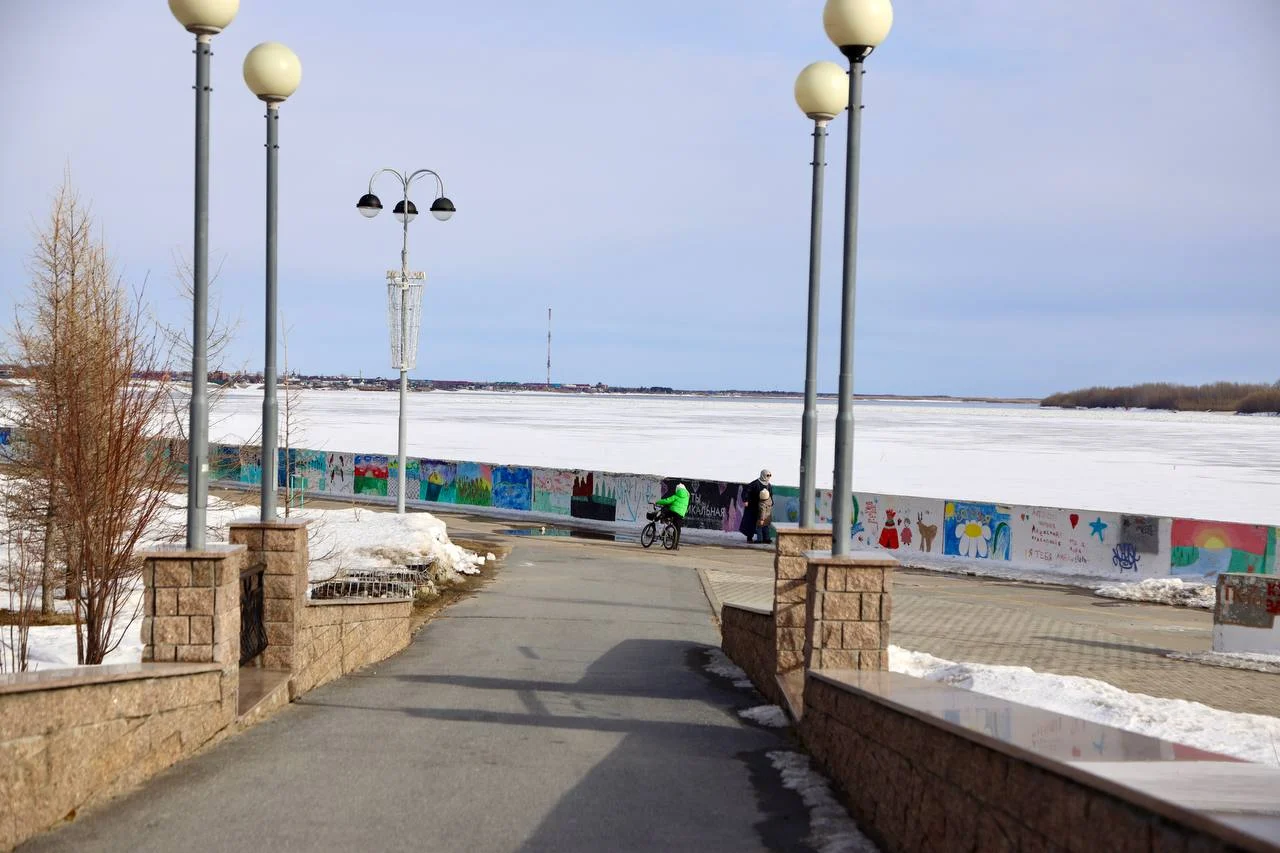 Половодье: Уровень воды в Оби на 25 апреля
