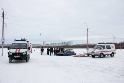 Спасатели успешно отработали учение по спасению утопающего