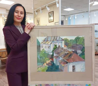 Посетите выставку «Мой дом – моя Россия» нижневартовской художницы Лилии Саитгалиной