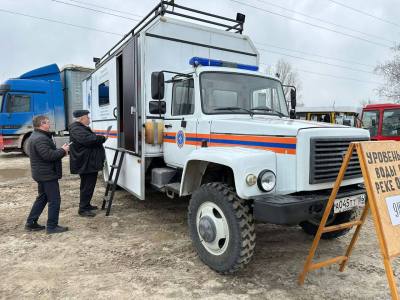 Специалисты управления по делам  ГО и ЧС  установили два поста  