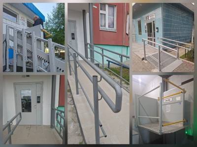 Подъезды многоквартирных домов оснащают пандусами