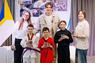 Родной город посетил олимпийский чемпион по тхэквондо Максим Храмцов 