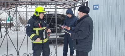 Действия при возгорании автомобиля