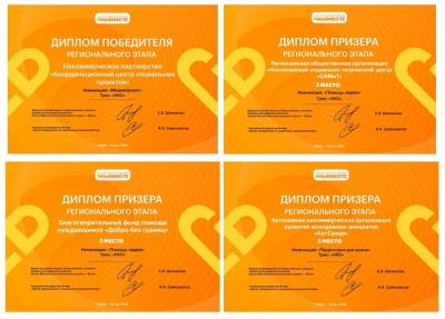 Подведены итоги регионального этапа Премии #МЫВМЕСТЕ