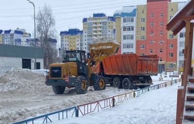 Уборка снега ведётся по графику Уборка снега ведётся по графику