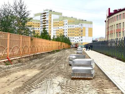 Учительский бульвар украсит светящаяся арка /ФОТО/