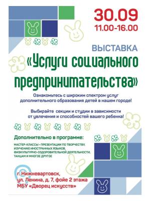 Услуги социального предпринимательства   