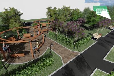 В сквер Железнодорожников «прибыл» паровоз /ФОТО/ В сквер Железнодорожников «прибыл» паровоз /ФОТО/