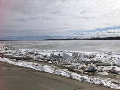Уровень воды в Оби на 9 мая