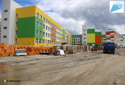 Строительство школы в 25 микрорайоне 