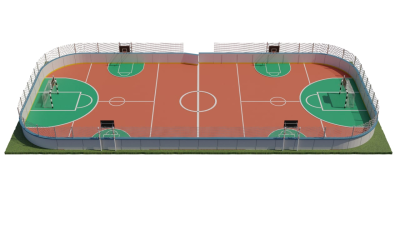 Два городских корта обновят в этом году