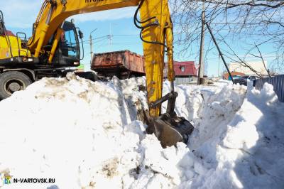 Дорожники готовят водоприемные колодцы к таянию снега 