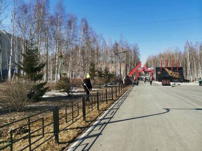 Общегородские субботники продолжаются