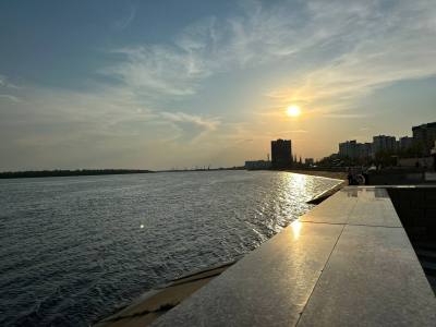 Уровень воды в Оби на 12 июня