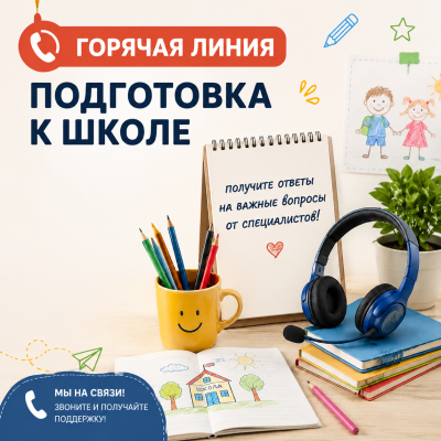 Горячая линия по подготовке к школе