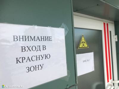 Пациенты в госпитале получают лечение от COVID-19 Пациенты в госпитале получают лечение от COVID-19
