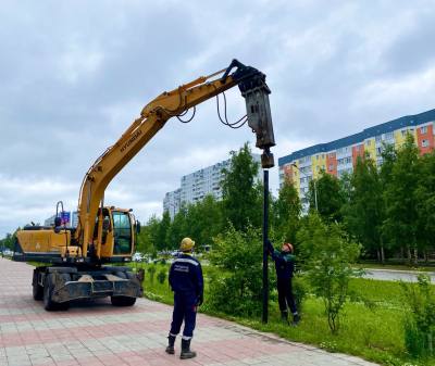 На улице Чапаева станет светлее /ВИДЕО/ На улице Чапаева станет светлее /ВИДЕО/
