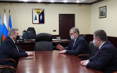 Борис Хохряков встретился с руководством Нижневартовска 