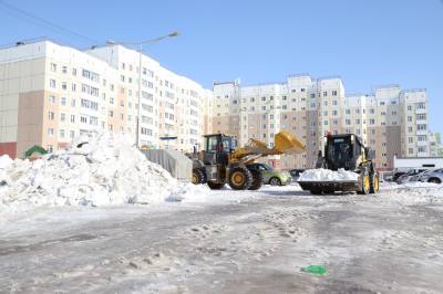 Более 500 тысяч кубометров снега вывезли на спецполигон