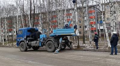Продолжается модернизация уличного освещения /ВИДЕО/