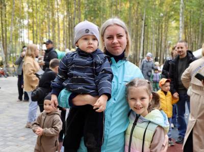 В Нижневартовске открыли обновленный парк Победы /ФОТО/