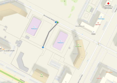 Благоустройство 21 микрорайона /ВИДЕО/