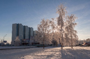 Зима Нижневартовск Фото
