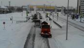 Спецполигон продолжает прием снега из города