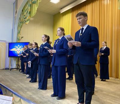 Посвящение в полицейские /ФОТО/