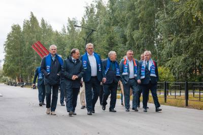 Благоустройство Парка Победы на завершающем этапе Благоустройство Парка Победы на завершающем этапе