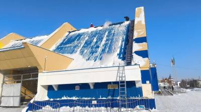 Очистка крыш от снега