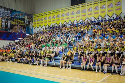 Закрытие Школьной волейбольной лиги 