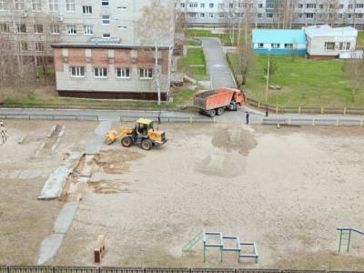 В 13 микрорайоне появится новое спортивное пространство /ФОТО/