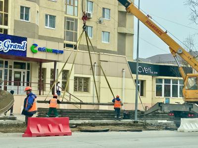 В Нижневартовске начался сезон ремонта дорог