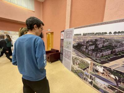 Нижневартовские студенты представили свои проекты некоторых территорий города /ФОТО/