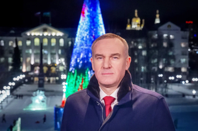 Поздравление губернатора Югры Руслана Кухарука с Новым годом Поздравление губернатора Югры Руслана Кухарука с Новым годом