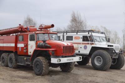 Для мониторинга паводковой ситуации организованы дежурные посты спасателей